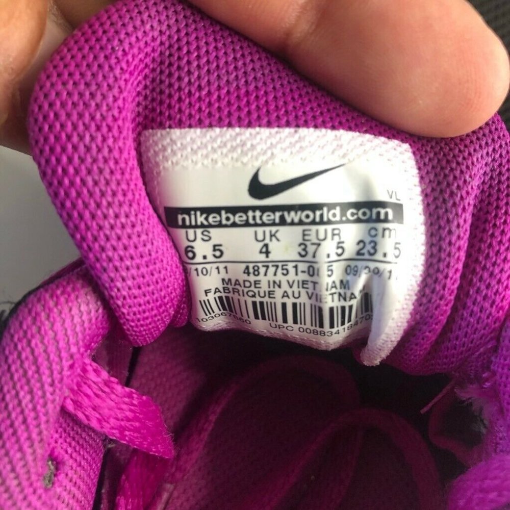 Nike Womens Lunarfly 3 + Running Shoes Black - Picture 6 of 7